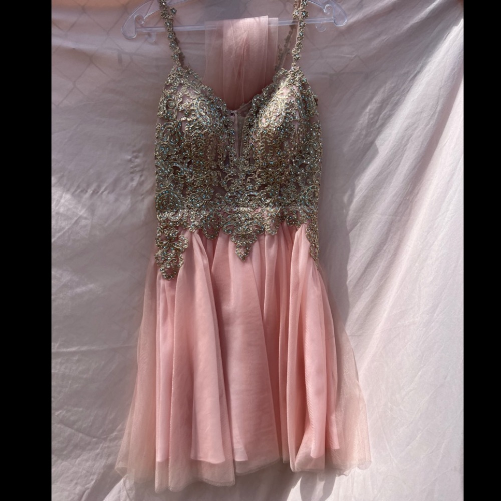 Blush pink dress